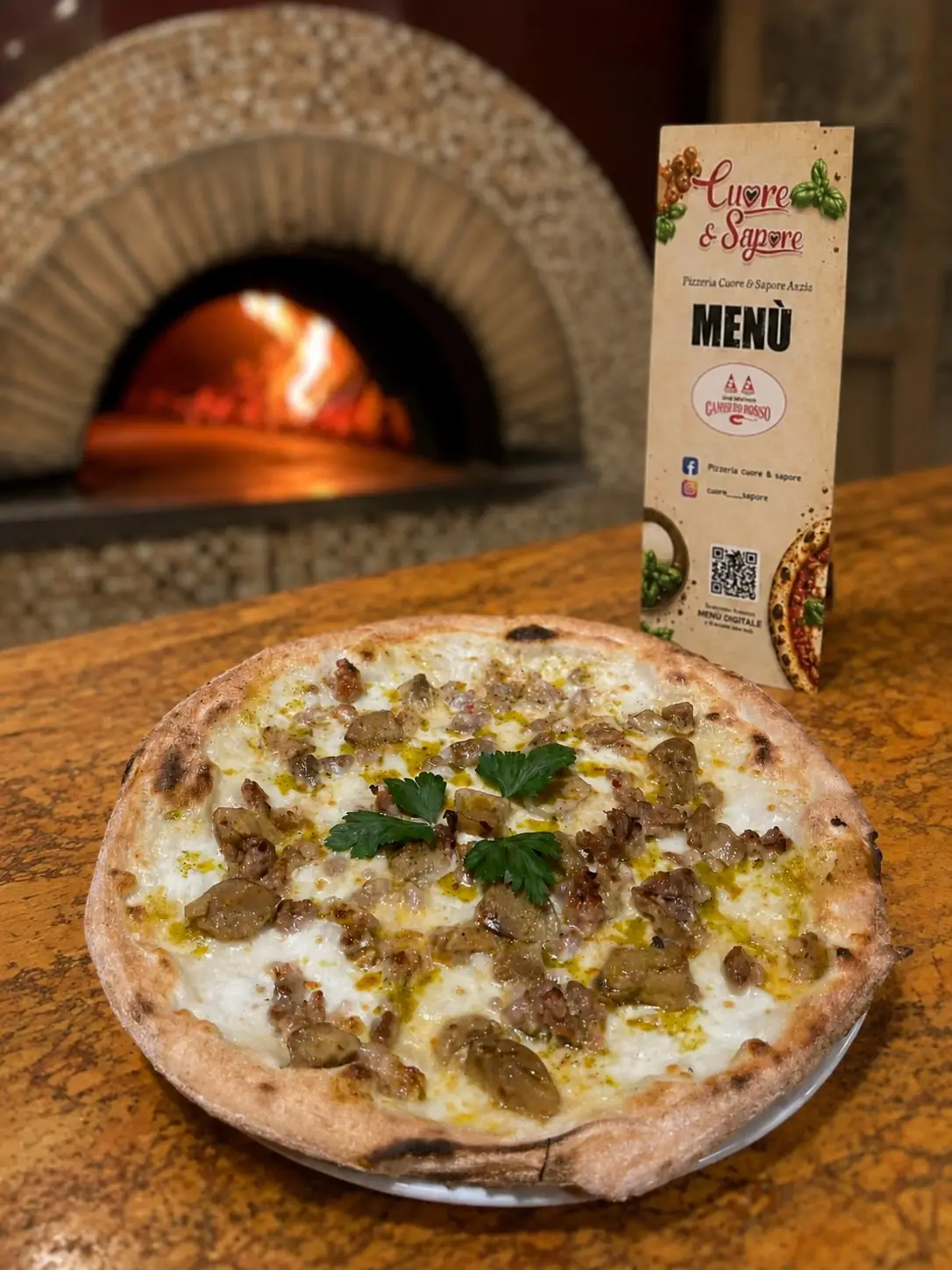 Pizza fresca